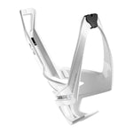 ELITE CANNIBAL XC BIO BASED BOTTLE CAGE - WHITE GLOSSY/BLACK