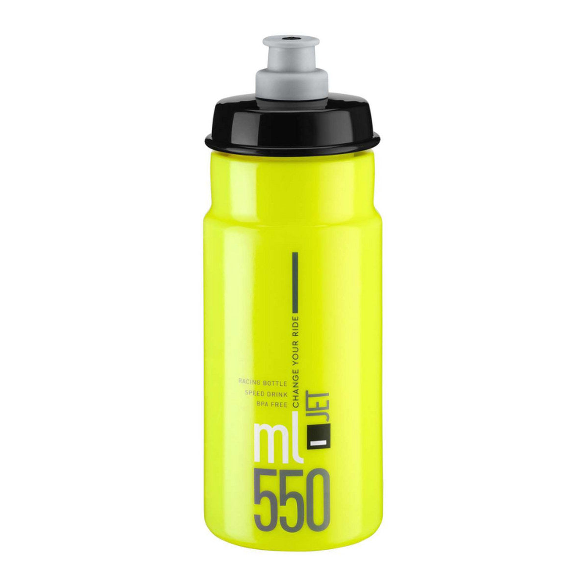 ELITE JET BOTTLE BIDON 550ML - YELLOW FLUO/BLACK