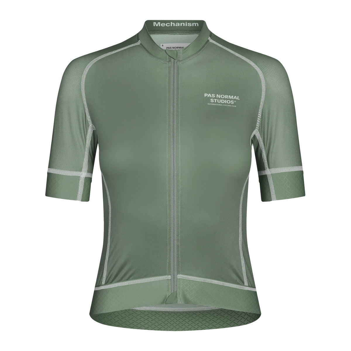 PAS NORMAL STUDIOS Mechanism Women Jersey - Khaki Green | Velodrom
