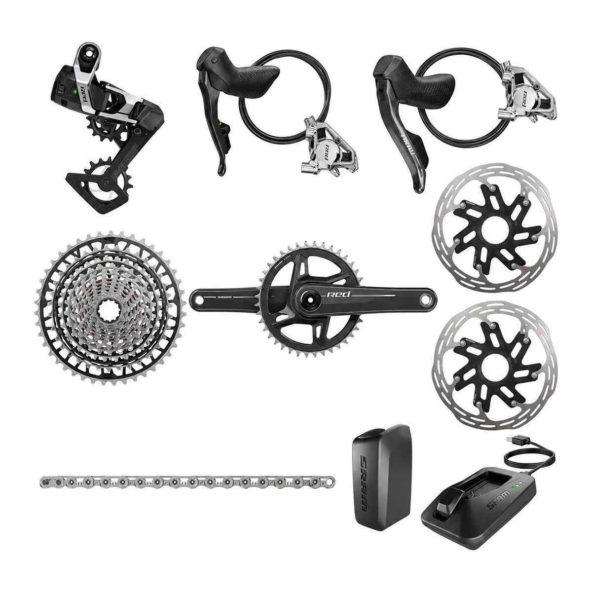 SRAM RED XPLR AXS E1 1×13 - Groupset