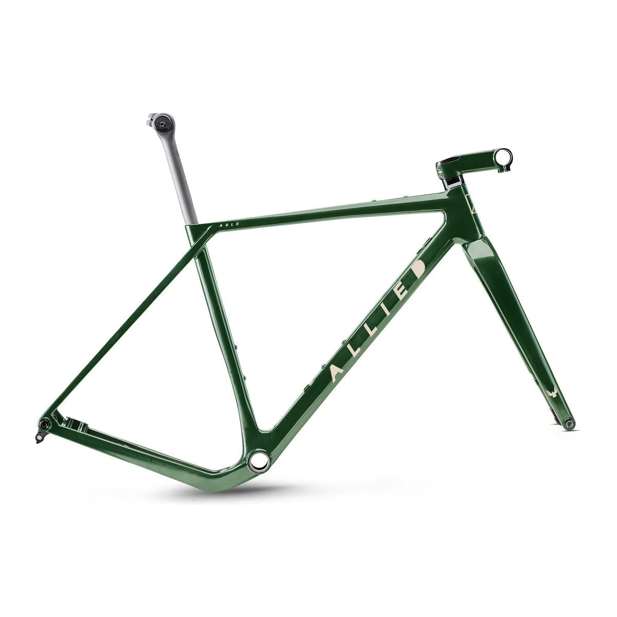 ALLIED ABLE Carbon Gravel Frameset - British Racing Green