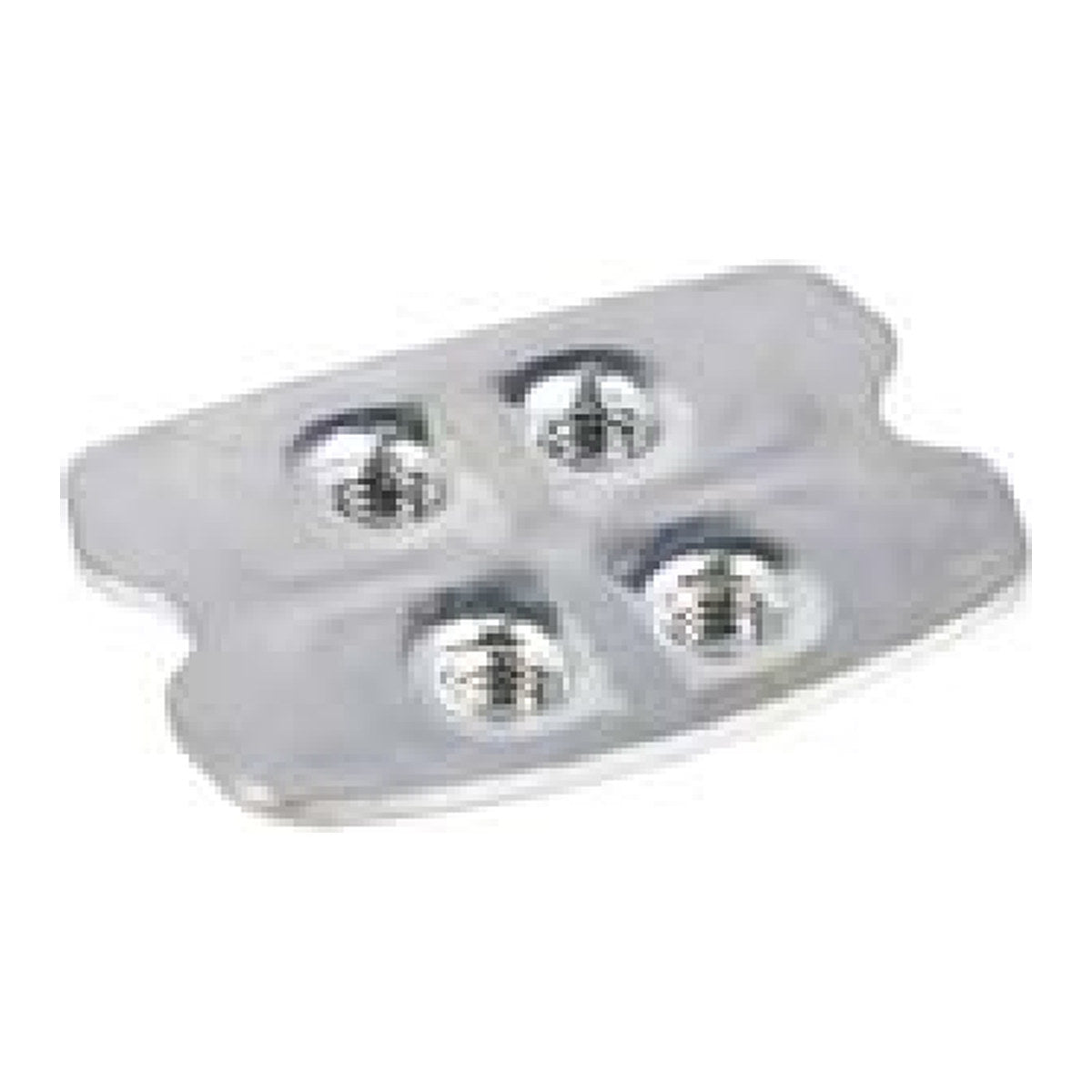 SIDI Plate Cala 001C 4 Agujeros Silver