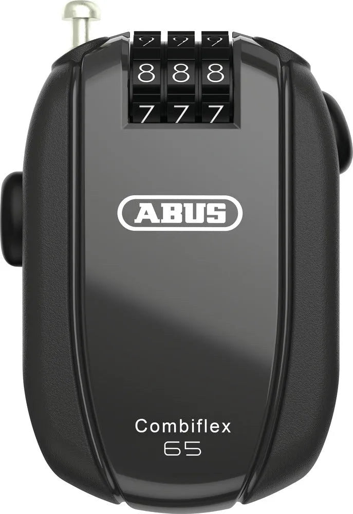 ABUS COMBIFLEX STOPOVER 65 COMBINATION CABLE LOCK - BLACK