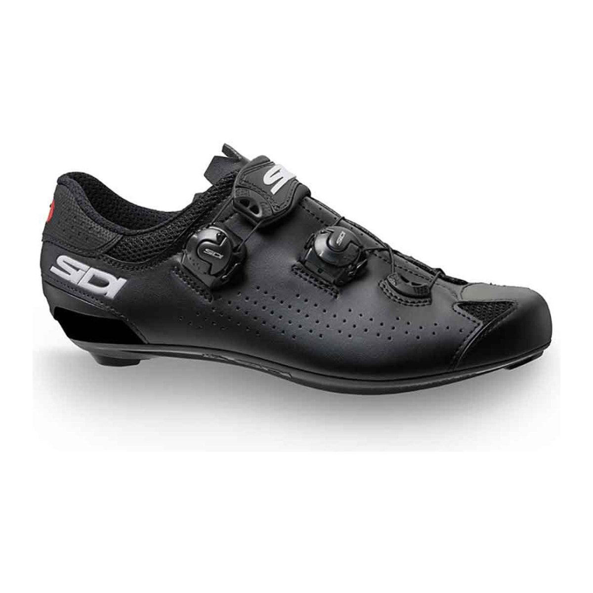SIDI Genius 10 Road Cycling Shoes - Black / Black