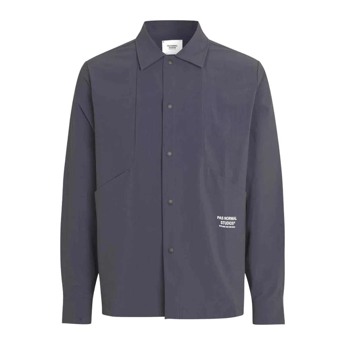 PAS NORMAL STUDIOS OffRace Tech Overshirt - Steel