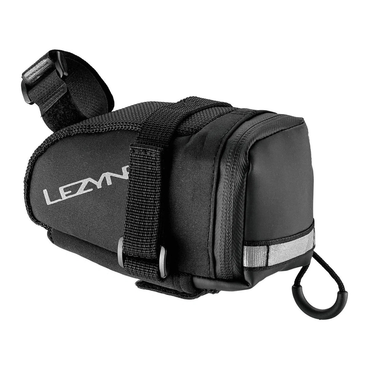 LEZYNE CADDY SADDLE BAG WITH CO2 CARTRIDGE - BLACK