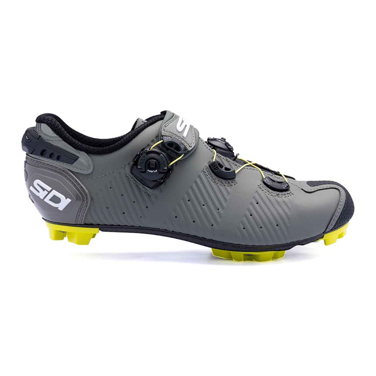 SIDI MTB Drako 2S SRS Gravel Cycling Shoes - Military Yellow