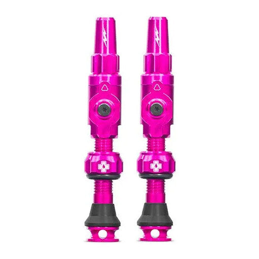 MUC OFF Tubeless Valves Big Bore Lite - Pink