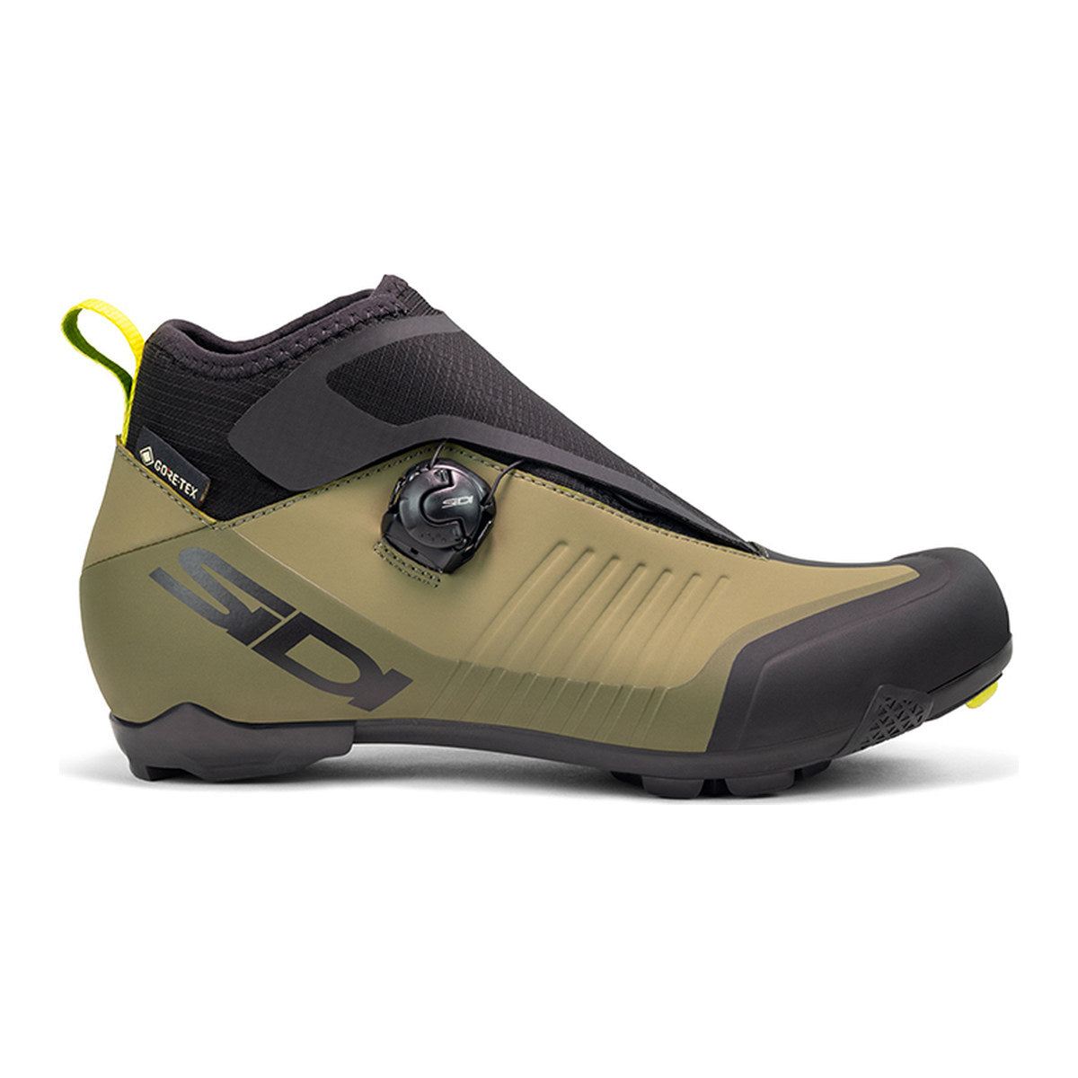 SIDI Hiemx GTX Gravel Cycling Shoes - Black / Olive Green