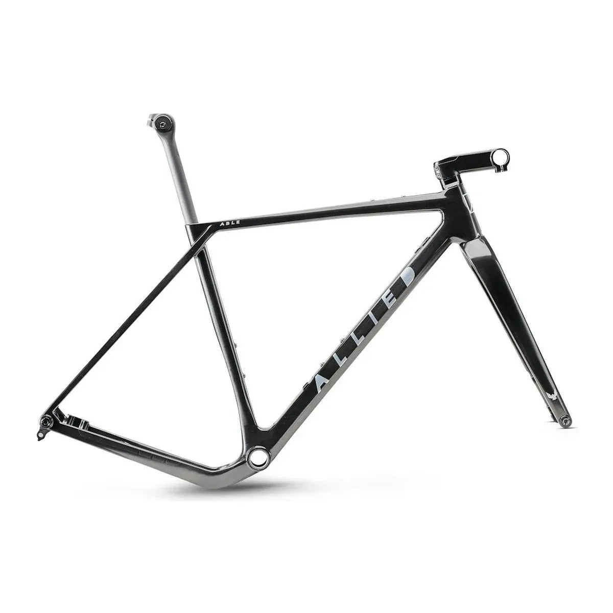 ALLIED ABLE Carbon Gravel Frameset - Satin Black
