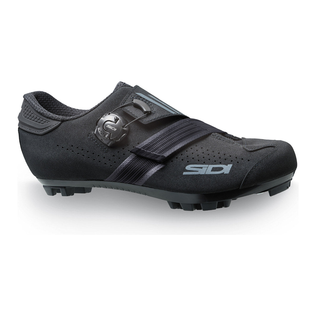 SIDI MTB Aertis Mega Gravel Cycling Shoes - Black / Black
