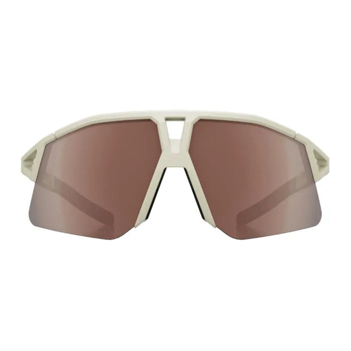 KOO Hype Eyewear - Almond White Matt / Brown
