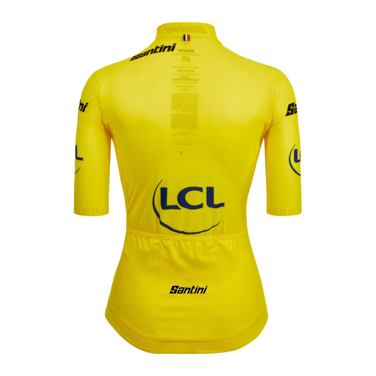 SANTINI Tour De France Femmes Avec ZWIFT Yellow Women Jersey - Yellow