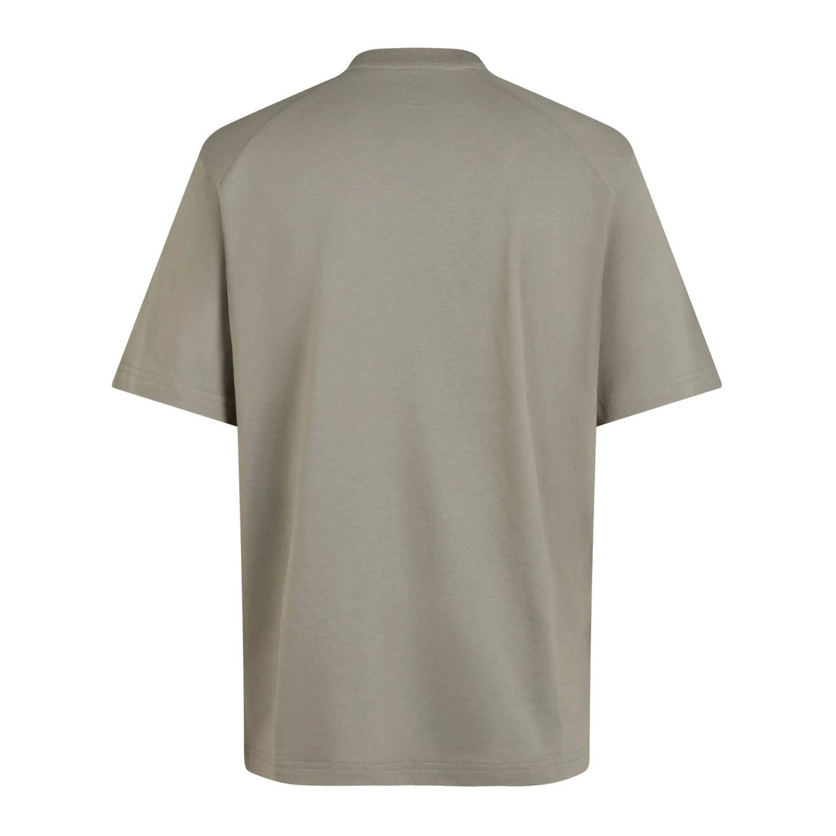RAPHA COTTON LOGO T-SHIRT - KHAKI/WHITE