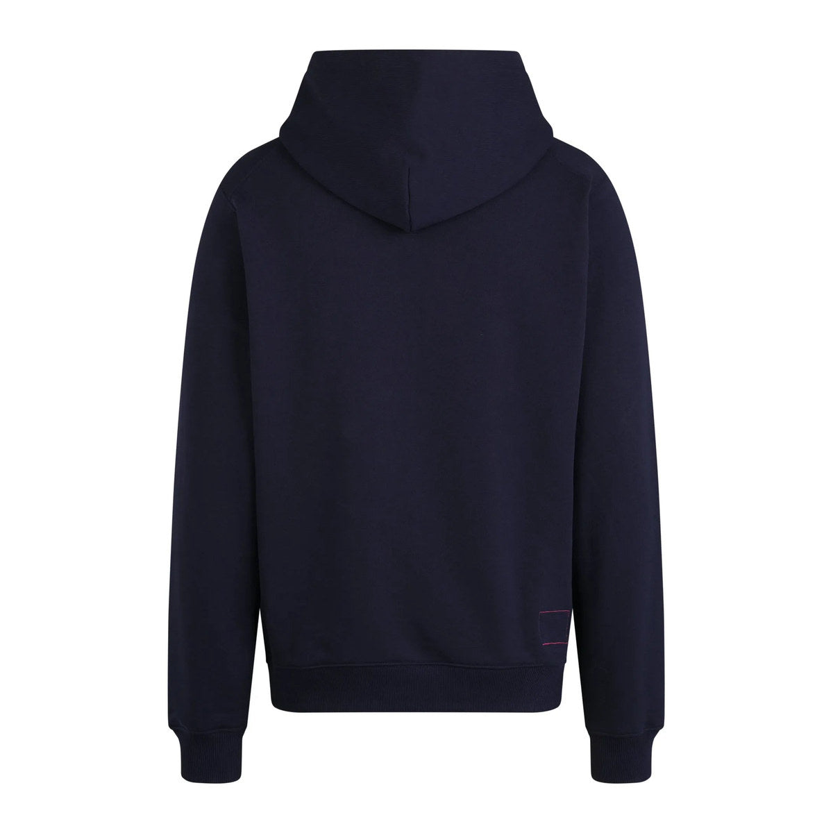 RAPHA HEAVYWEIGHT COTTON HOODIE - DARK NAVY/HIGH-VIS PINK