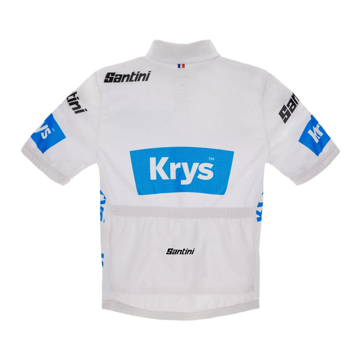 SANTINI Tour De France Kid Leader Jersey - White