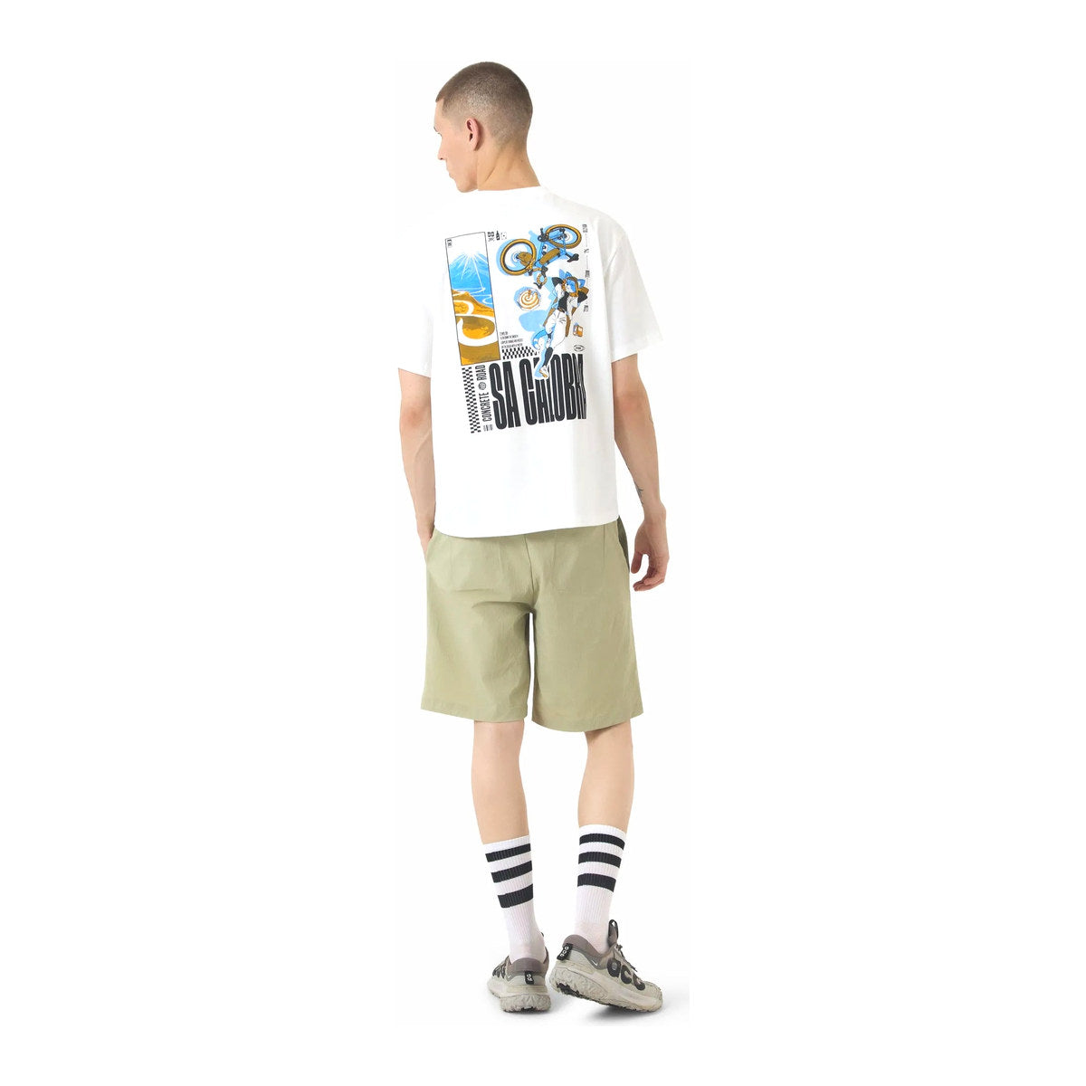 CAFÉ DU CYCLISTE TShirt Col Sa Calobra - White