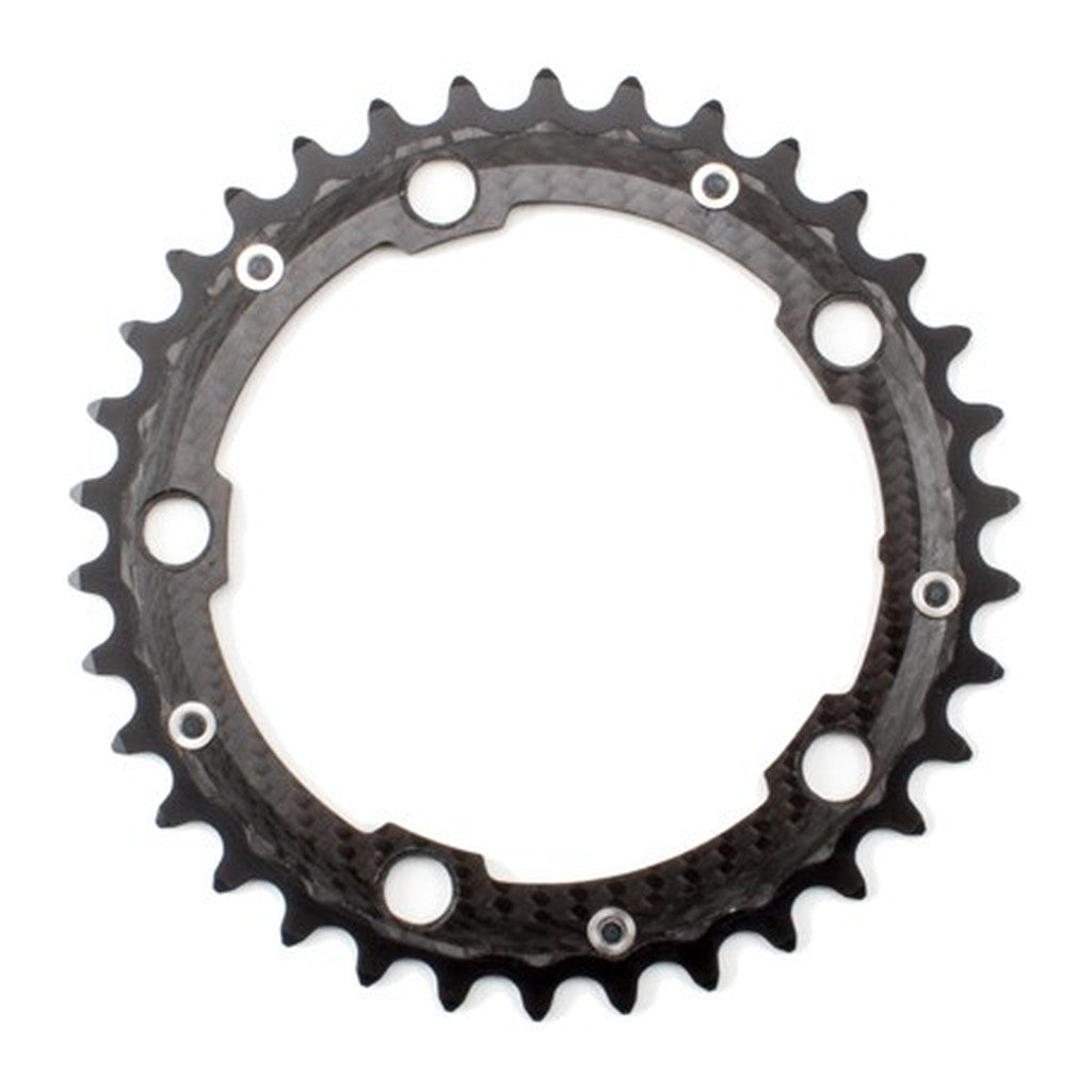 Carbon-Ti X-CarboRing 34x110 5 Arms - rear