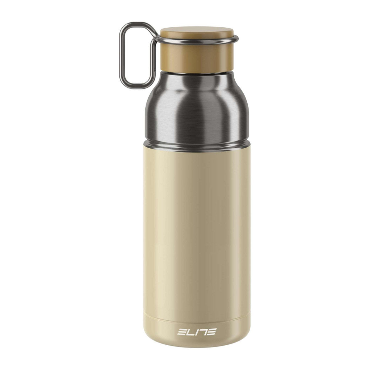 ELITE MIA INOX BOTTLE BIDON 650ML - BEIGE/SILVER