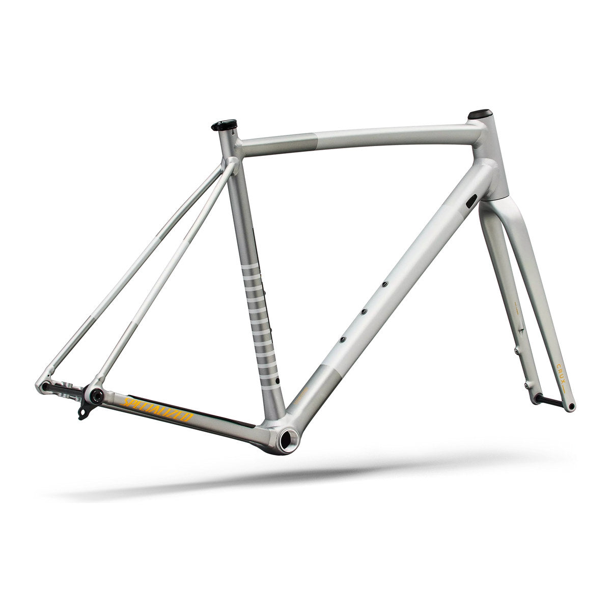 SPECIALIZED Crux DSW Gravel Frameset - Shadow Silver/California Sunshine