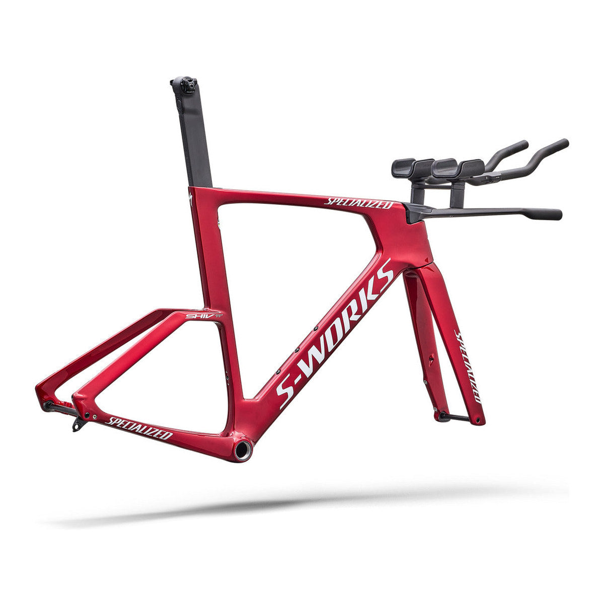 SPECIALIZED SWORKS SHIV TT DISC MODULE - RUBY METALLIC/METALLIC WHITE SILVER