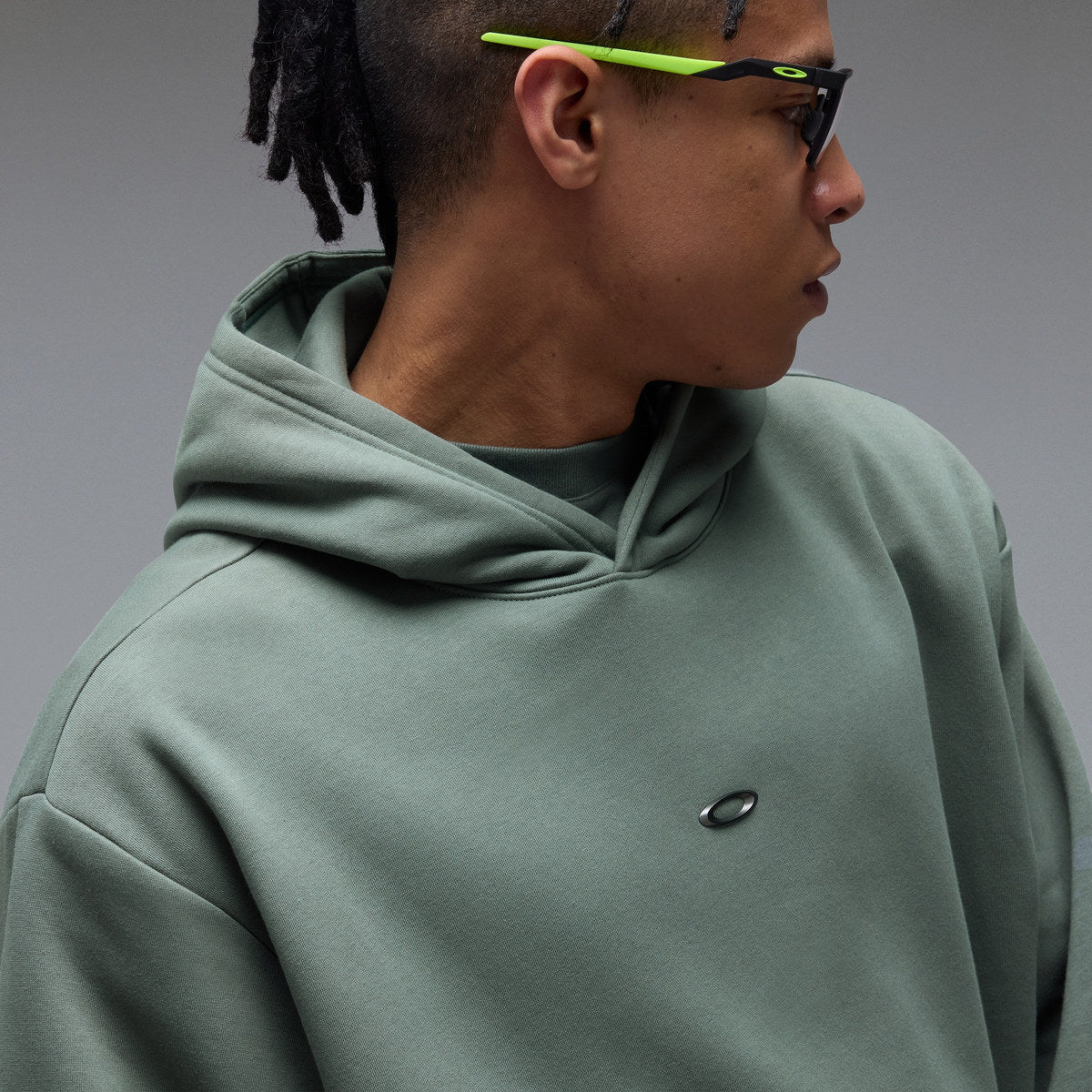 OAKLEY Metal Rise Hoodie - Aviator Green