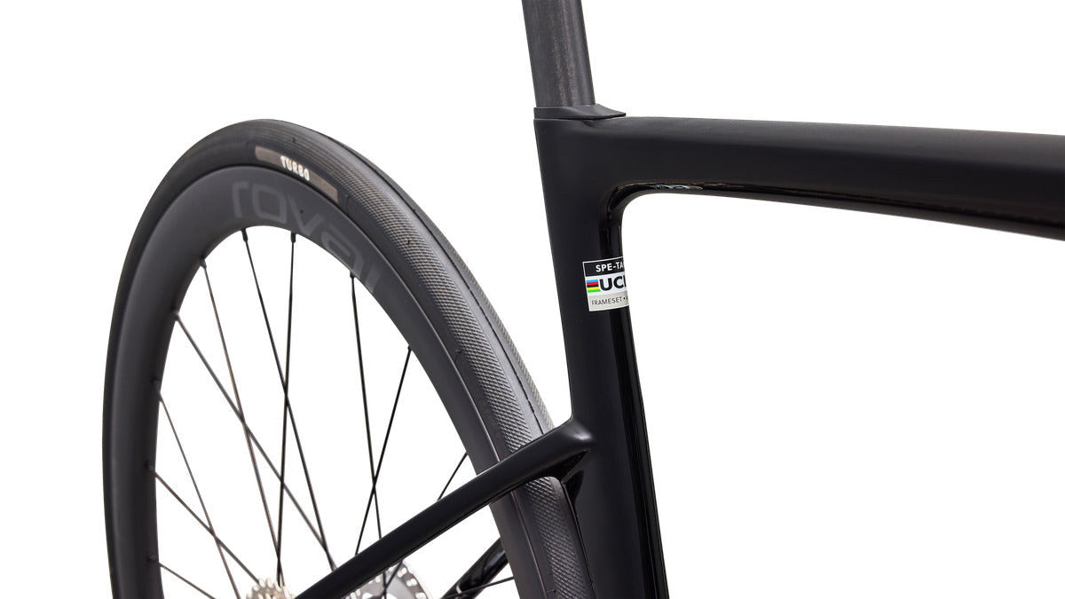 SPECIALIZED TARMAC SL9 EXPERT ROAD BIKE - BLACK/SILVER DUST