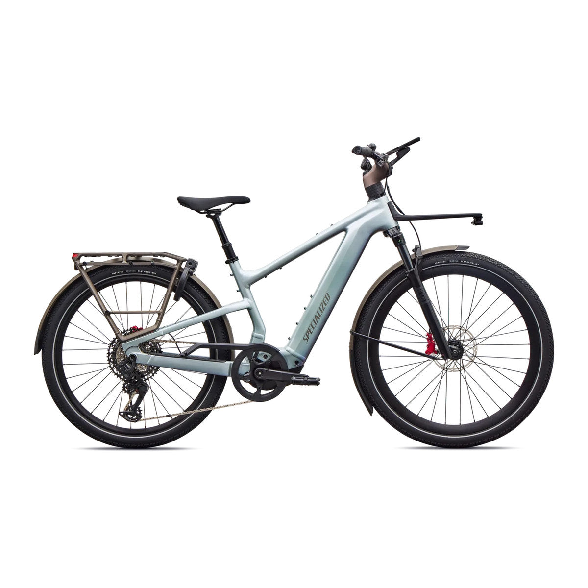 SPECIALIZED Turbo Vado 3 6.0 Ebike - GLOSS AGAVE GREY / BLACK PEARL