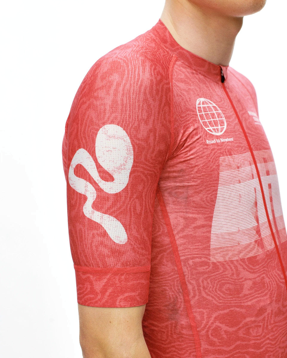 PAS NORMAL STUDIOS Mechanism Logo Jersey - AOP RTN Classic Red