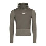 PAS NORMAL STUDIOS Thermal Hooded Windproof Baselayer - Dark Stone