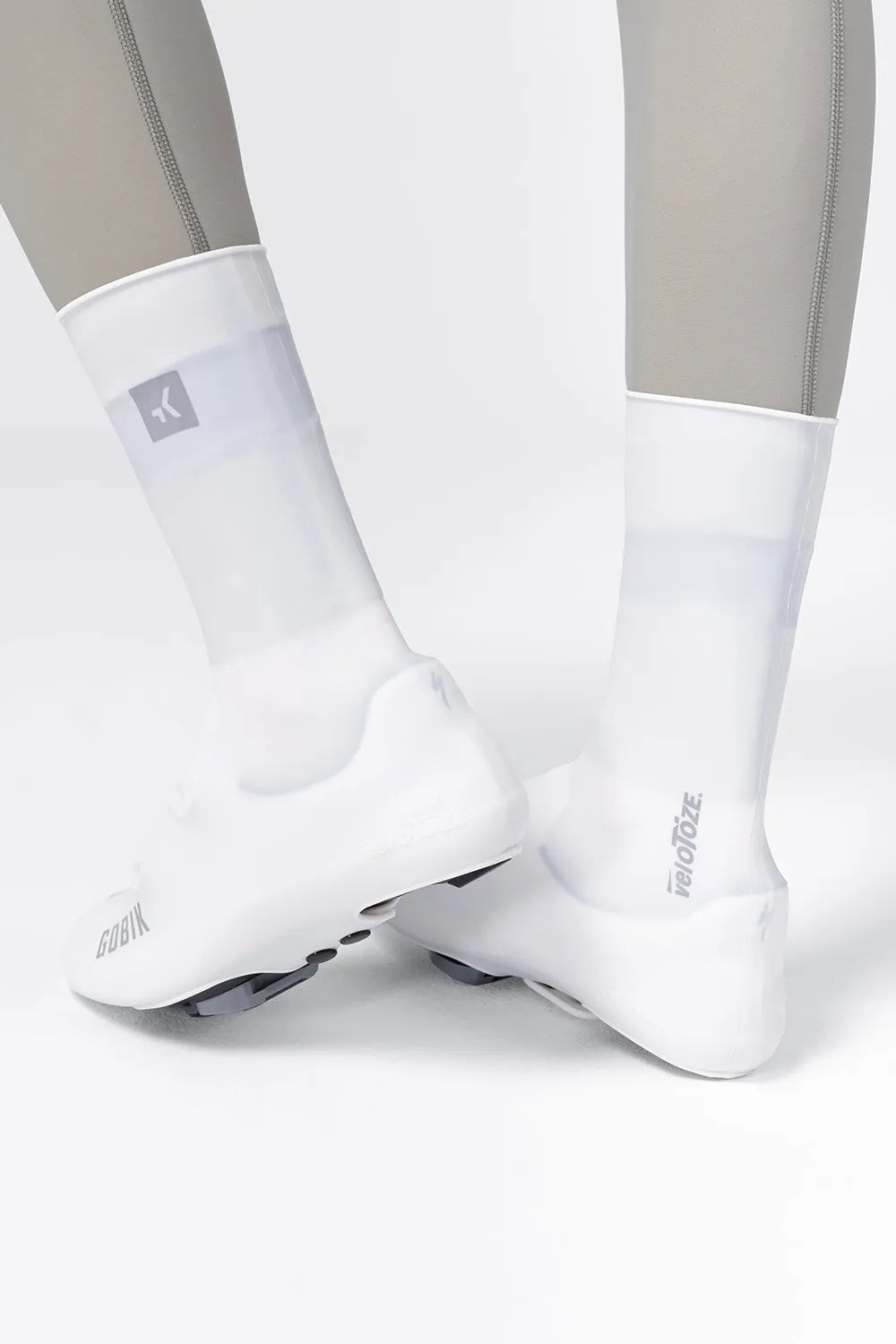 GOBIK x VELOTOZE Shoe Cover - White