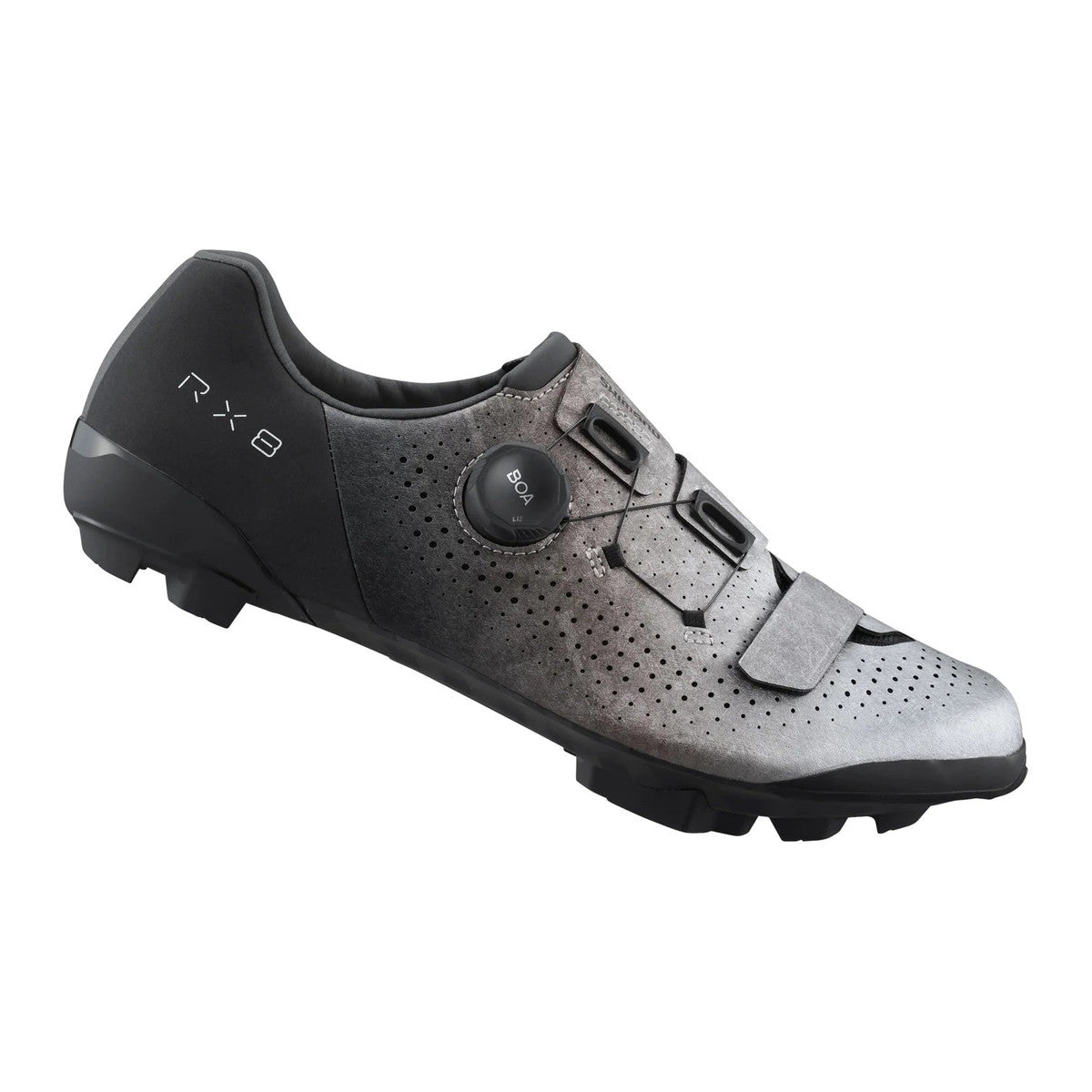 SHIMANO RX801 Gravel Cycling Shoes - Silver