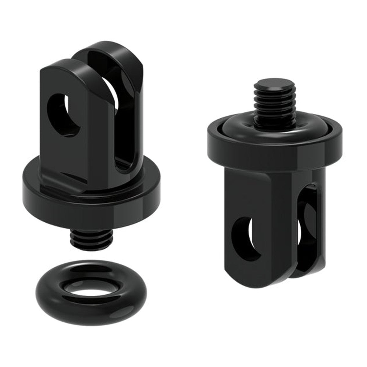 LEZYNE GOPro Aluminium Led Adapter - Black