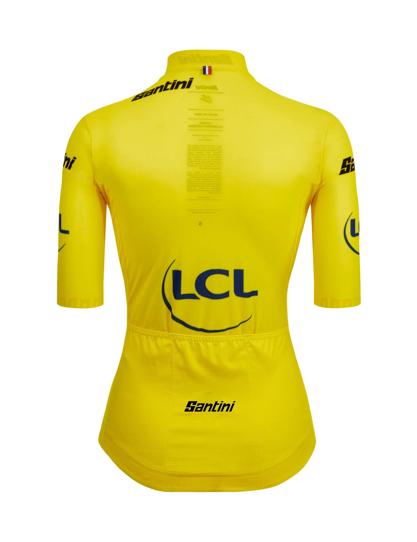 SANTINI Tour De France Femmes Avec ZWIFT Yellow Maillot ciclismo Mujer - Yellow