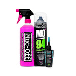 MUC OFF Clean/Protect/Schmiermittel Kit - Wet Schmiermittel