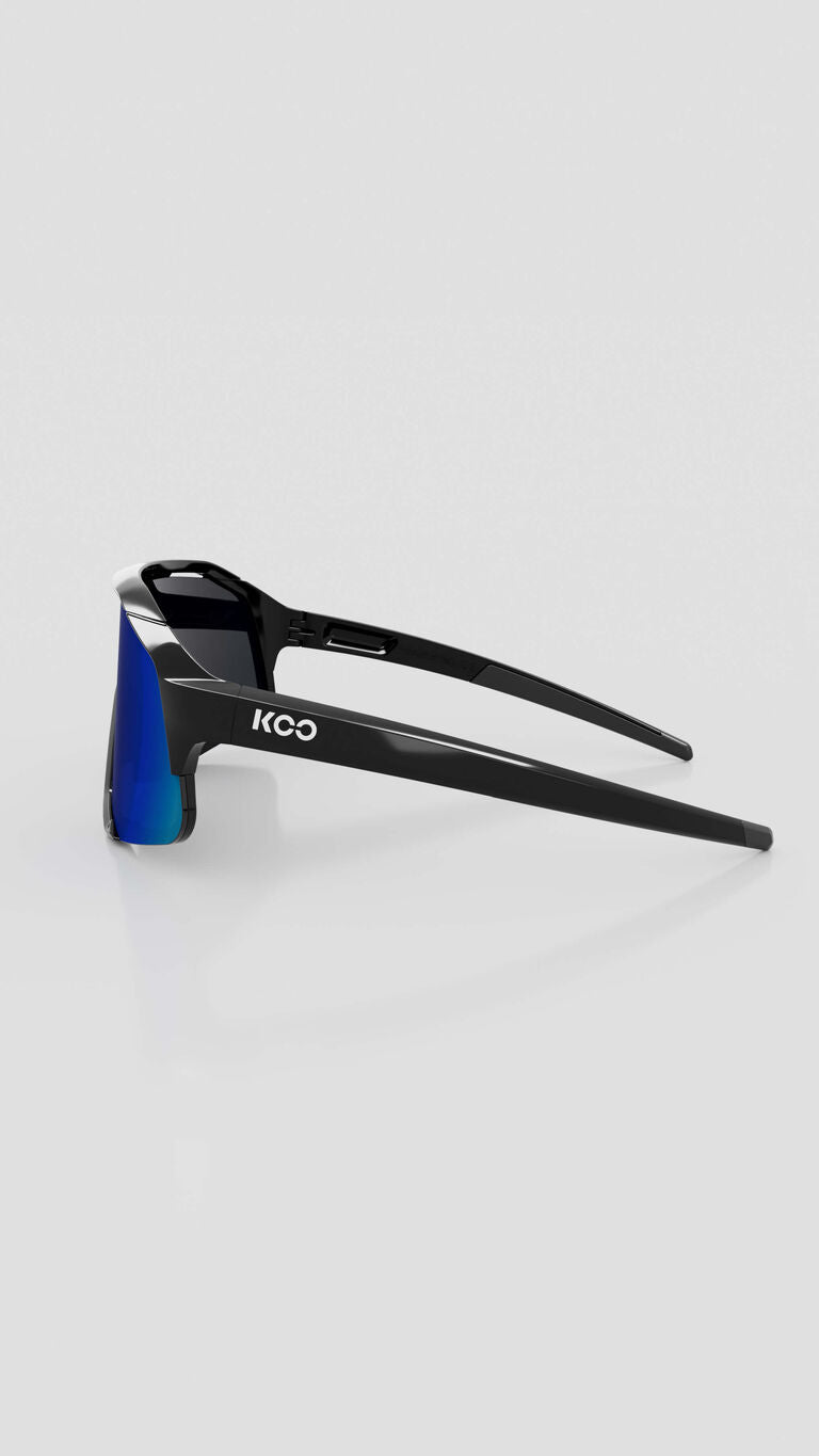 KOO Demos Ulleres de sol Negre/Blue - Blue Sky Mirror Lens