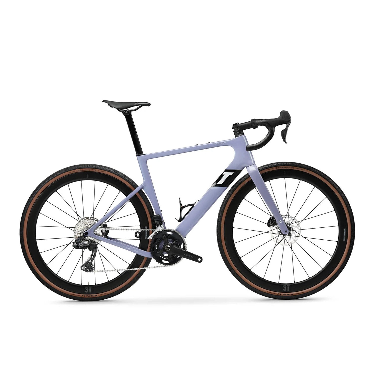 3T RACEMAX Integrale WPNT Gravel Bike Shimano GRX DI2 2x12 700c Malv Velodrom CC