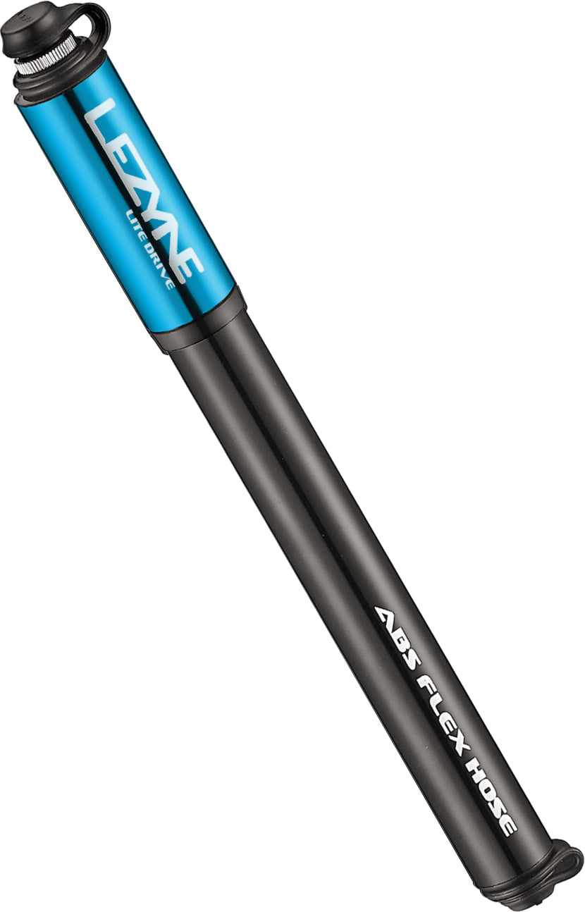 LEZYNE LITE DRIVE MEDIUM MINI PUMP - BLUE/GLOSSY