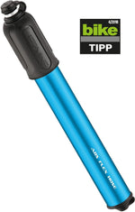 LEZYNE CNC DRIVE HV SMALL MINI PUMP - BLUE/GLOSSY