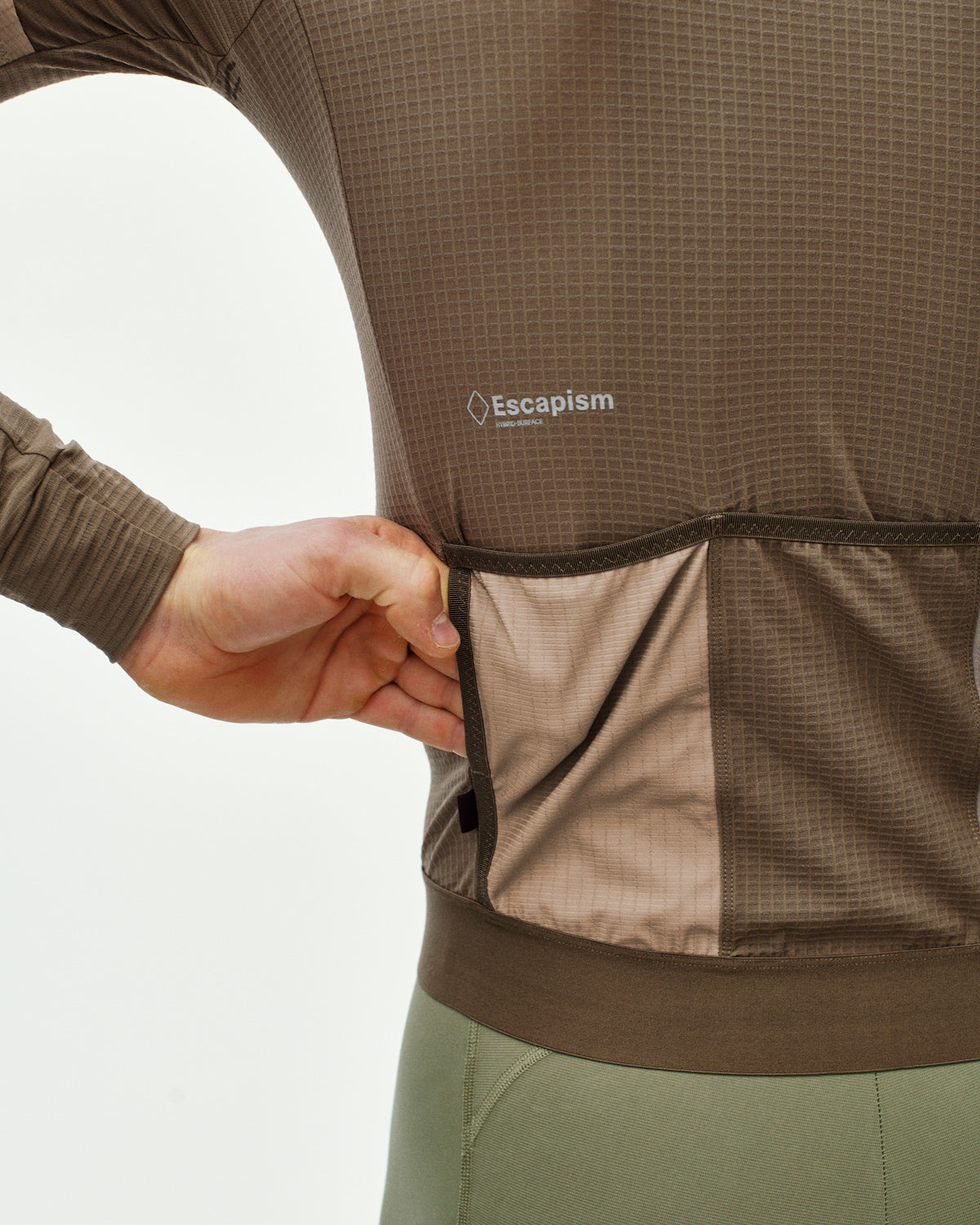 PAS NORMAL STUDIOS Men Escapism Long Sleeve Jersey - Stone Brown