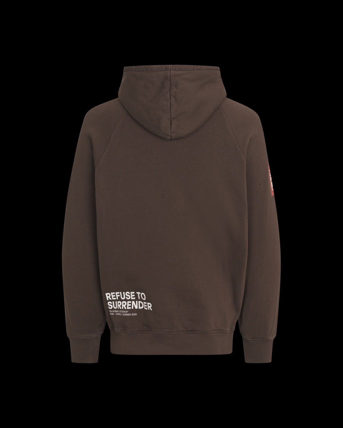 PAS NORMAL STUDIOS T.K.O. Off-Race Hoodie - Light Brown