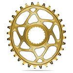 ABSOLUTE BLACK Chainring DM Shimano XTR Aluminum - Aluminio Oro