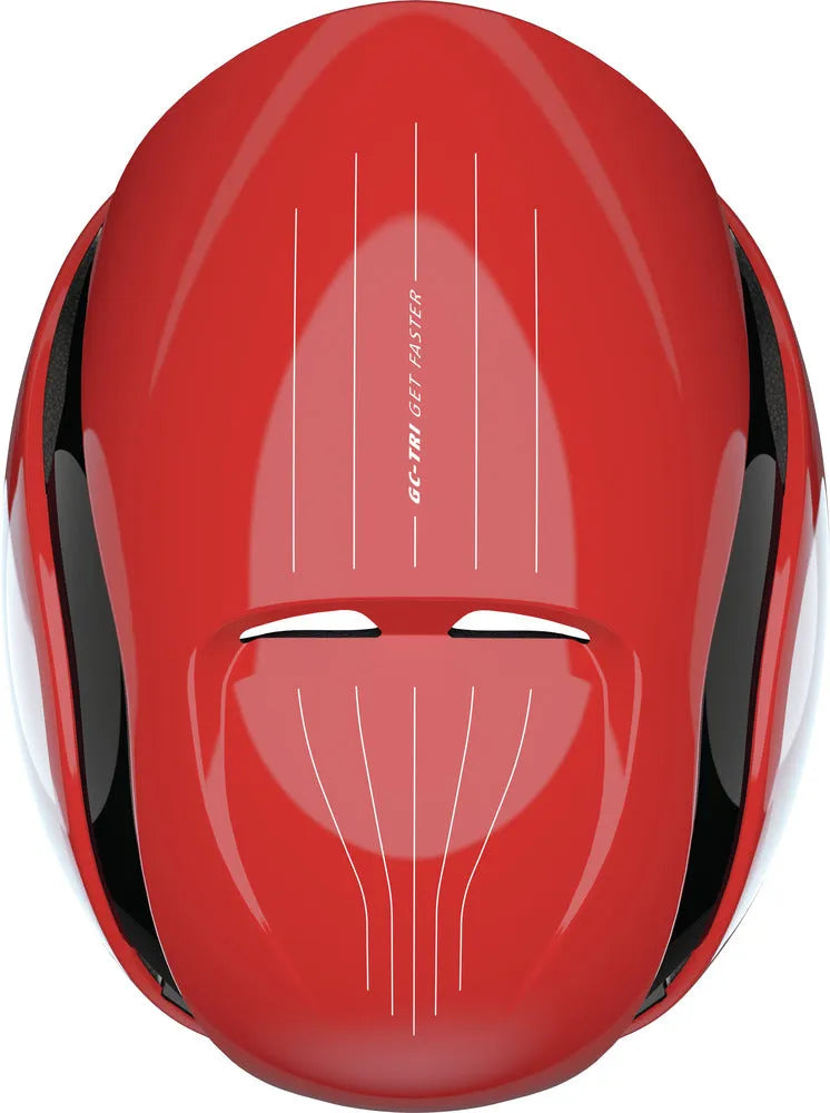 ABUS GAMECHANGER TRI HELMET - BLAZE RED