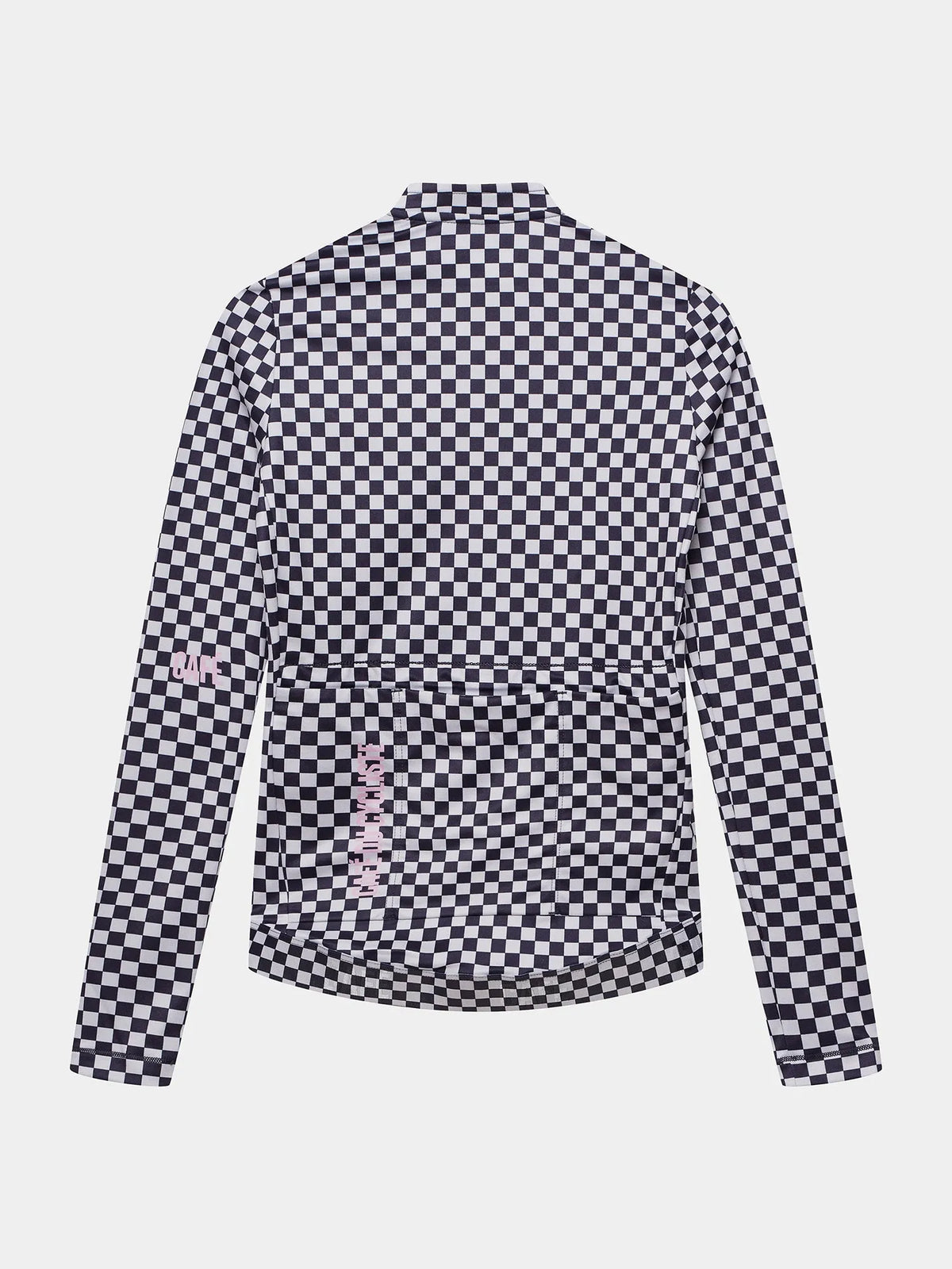 CAFÉ DU CYCLISTE Constance Women Long Sleeve Jersey - Grey Purple