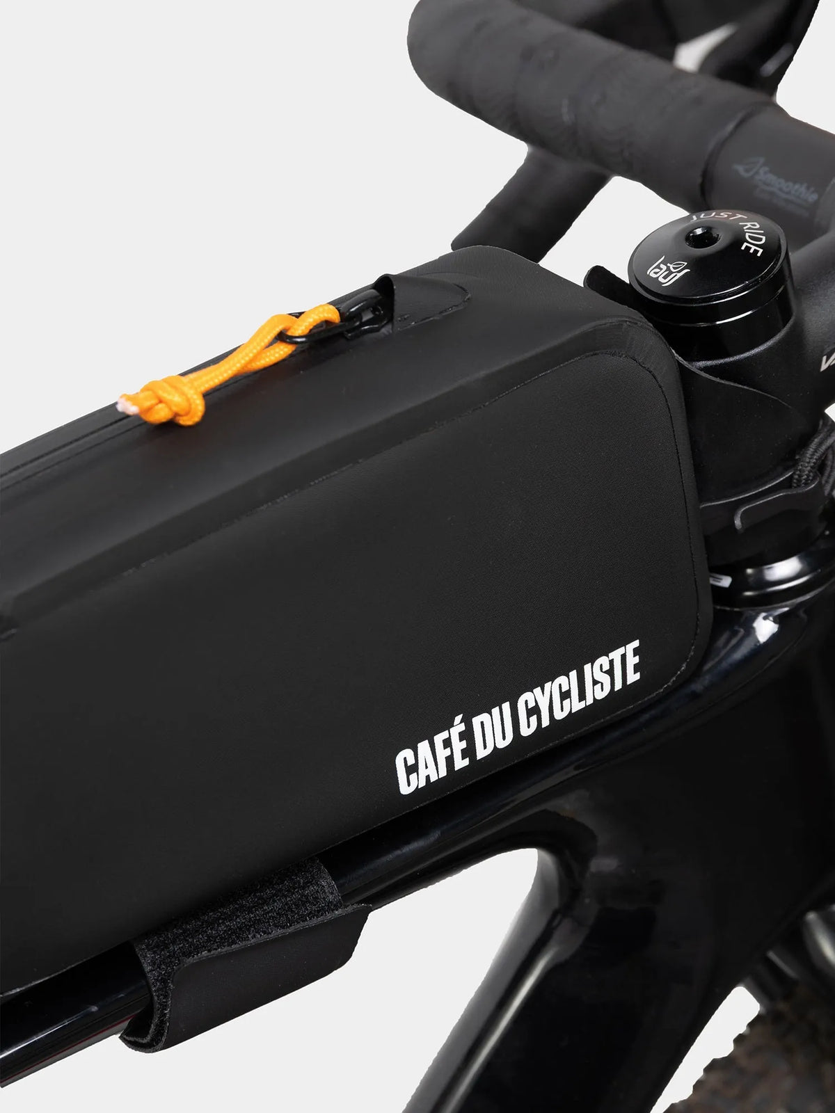 CAFÉ DU CYCLISTE Top Tube Bag - Black