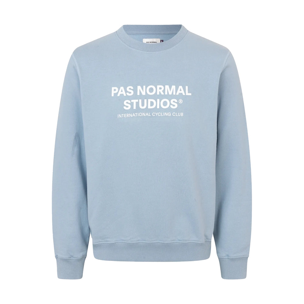 PAS NORMAL STUDIOS Off Race Logo Sweatshirt - Light Blue
