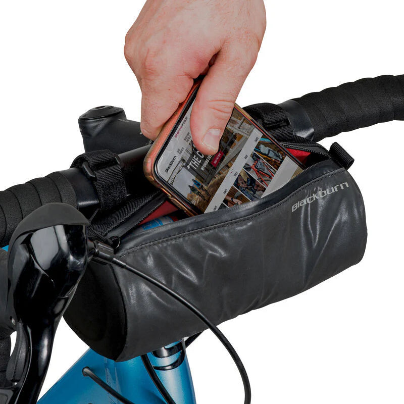 BLACKBURN GRID HANDLEBAR BAG - Black
