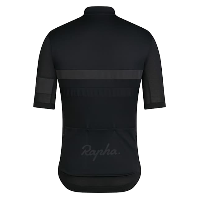 RAPHA Brevet Lightweight Jersey - BBK Black/Black