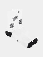 CAFÉ DU CYCLISTE Aero Socks - Black White