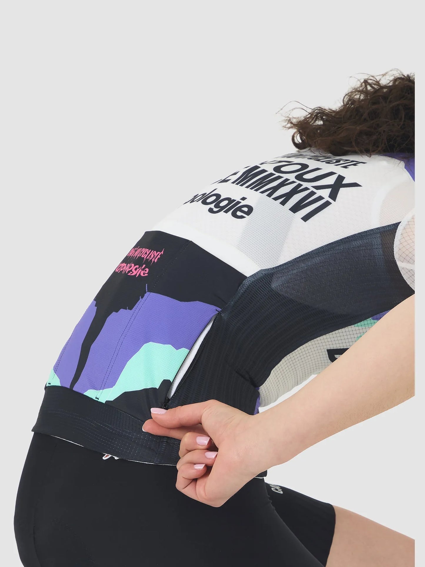 CAFÉ DU CYCLISTE Bergida Women Jersey - Topologie